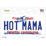 Hot Mama North Carolina Novelty Sticker Decal