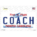 Coach North Carolina Novelty Sticker Decal