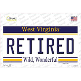 Retired West Virginia Novelty Sticker Decal