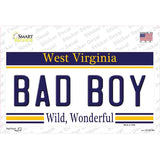 Bad Boy West Virginia Novelty Sticker Decal