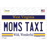 Moms Taxi West Virginia Novelty Sticker Decal