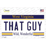 That Guy West Virginia Novelty Sticker Decal