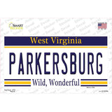 Parkersburg West Virginia Novelty Sticker Decal