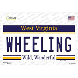 Wheeling West Virginia Novelty Sticker Decal