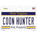 Coon Hunter West Virginia Novelty Sticker Decal