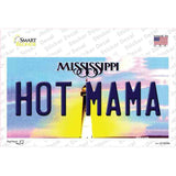Hot Mama Mississippi Novelty Sticker Decal