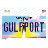 Gulfport Mississippi Novelty Sticker Decal