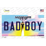 Bad Boy Mississippi Novelty Sticker Decal