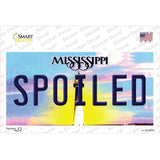 Spoiled Mississippi Novelty Sticker Decal
