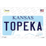 Topeka Kansas Novelty Sticker Decal