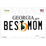 Best Mom Georgia Novelty Sticker Decal