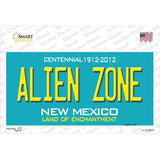 Alien Zone New Mexico State Novelty Sticker Decal