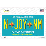 N Joy NM New Mexico Novelty Sticker Decal