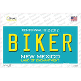 Biker New Mexico Novelty Sticker Decal