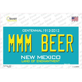 MMM Beer New Mexico Novelty Sticker Decal