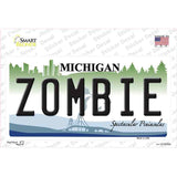Zombie Michigan Novelty Sticker Decal