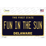 Fun In The Sun Delaware Novelty Sticker Decal