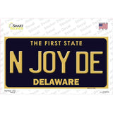 N Joy De Delaware Novelty Sticker Decal