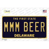 MMM Beer Delaware Novelty Sticker Decal