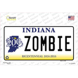 Zombie Indiana Novelty Sticker Decal