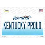 Kentucky Proud Novelty Sticker Decal