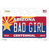 Arizona Centennial Bad Girl Novelty Sticker Decal