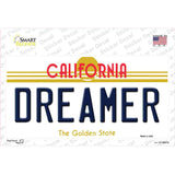 Dreamer California Novelty Sticker Decal