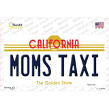 Moms Taxi California Novelty Sticker Decal