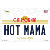 Hot Mama California Novelty Sticker Decal