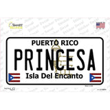 Princesa Puerto Rico Novelty Sticker Decal