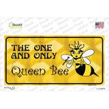 Queen Bee Yellow Novelty Sticker Decal
