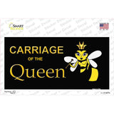 Carriage Of Queen Bee Novelty Sticker Decal