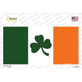Shamrock Irish Flag Novelty Sticker Decal