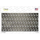 Tan White Anchor Oil Rubbed Novelty Sticker Decal