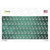 Mint White Anchor Oil Rubbed Novelty Sticker Decal