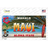 Maui Hawaii State Novelty Sticker Decal
