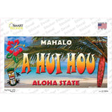A Hui Hou Hawaii State Novelty Sticker Decal