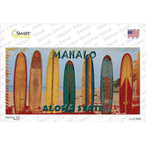 Aloha State Hawaii Blank State Novelty Sticker Decal