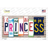 Princess Art Wood Novelty Sticker Decal