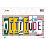 Attitude Art Wood Novelty Sticker Decal