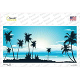 Sunset Blue Novelty Sticker Decal