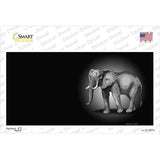 Elephants Offset Novelty Sticker Decal