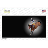 Buckin Bronco Offset Novelty Sticker Decal