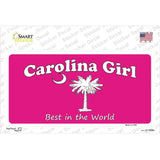 Carolina Girl Pink Novelty Sticker Decal