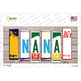 Nana Wood Art Novelty Sticker Decal