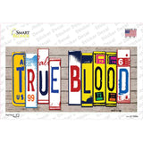 True Blood Wood Art Novelty Sticker Decal