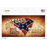 Southern Pride South Carolina Novelty Sticker Decal