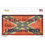 Leave The South Novelty Sticker Decal