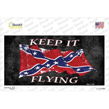 Confederate Keep It Flying Novelty Sticker Decal