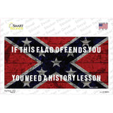 History Lesson Novelty Sticker Decal
